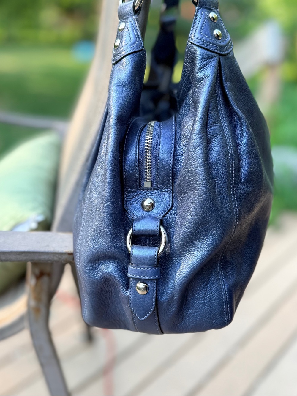 Coach Madison Maggie Hobo Handbag - Picture 4 of 14